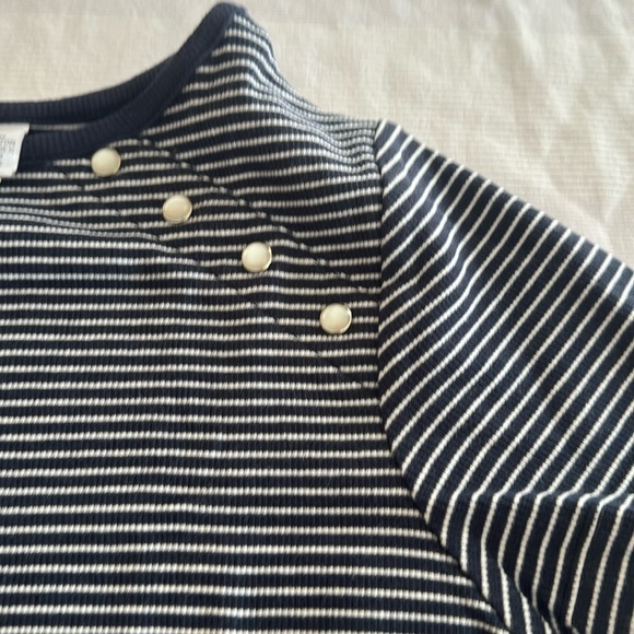 🏌️‍♀️🎾 NWT IZOD golf/tennis G-Flex SPF40 top blue white stripe M - Picture 6 of 11